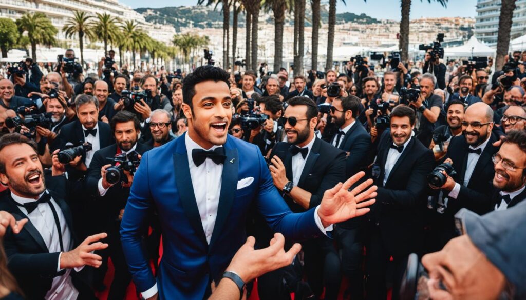 Thiago Finch no Festival de Cannes